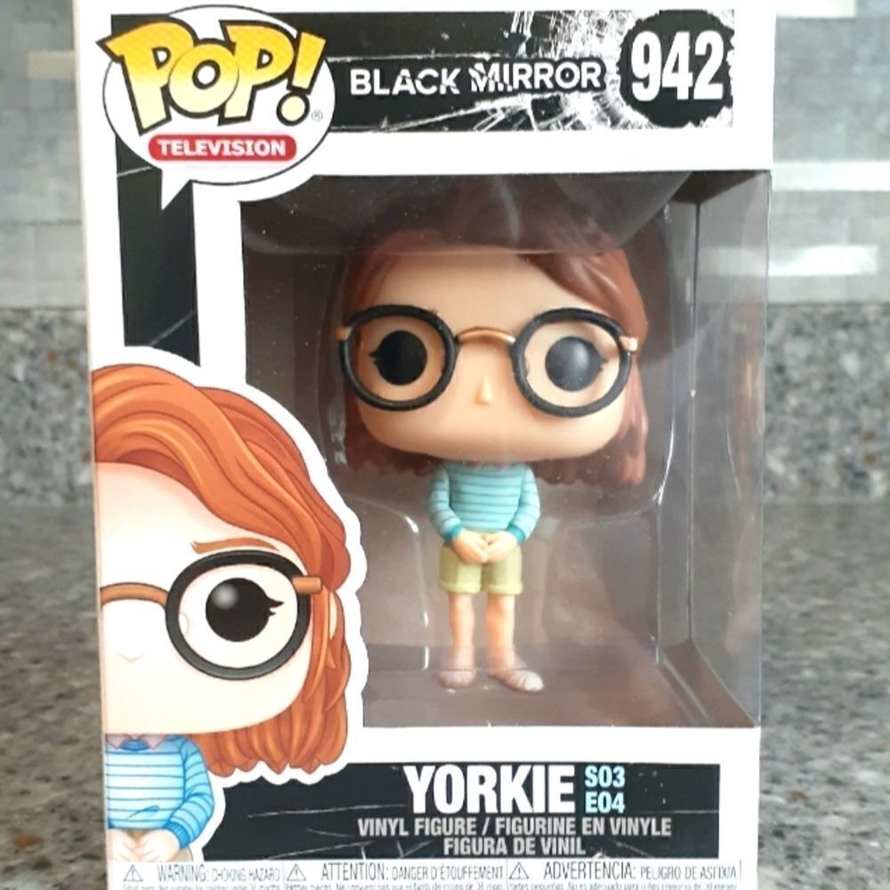 "Black Mirror" Yorkie Funko Pop
